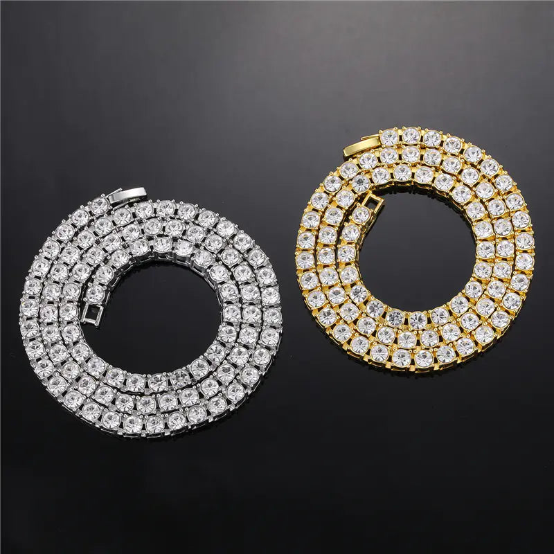 Hip Hop Ice Crystal Chain