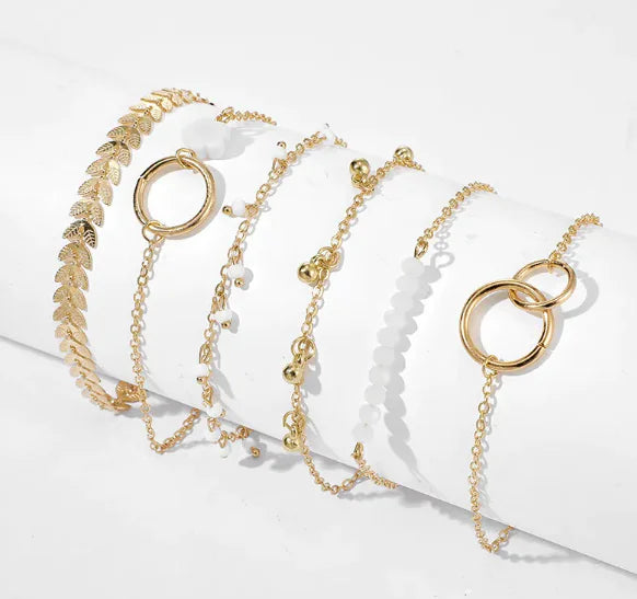 Floral Charms Bracelet