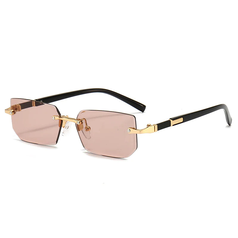 Rimless Square Sunglasses