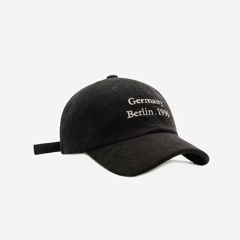 Corduroy German Baseball Hat