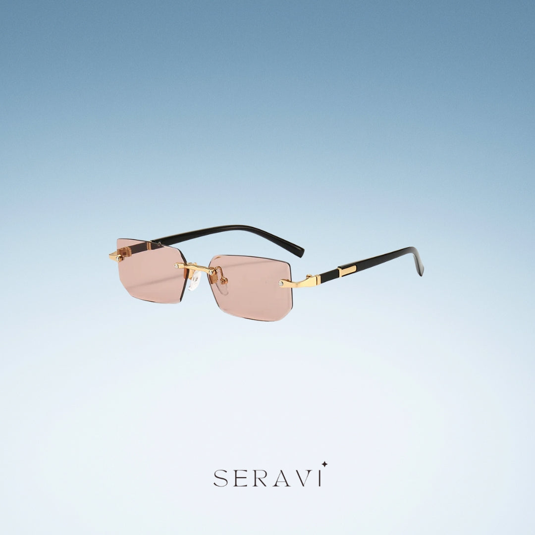 Rimless Square Sunglasses