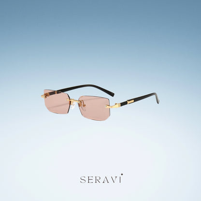 Rimless Square Sunglasses