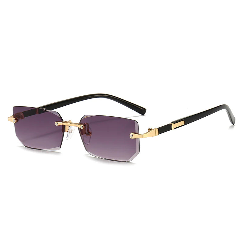 Rimless Square Sunglasses
