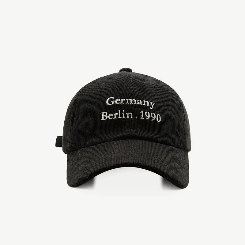 Corduroy German Baseball Hat