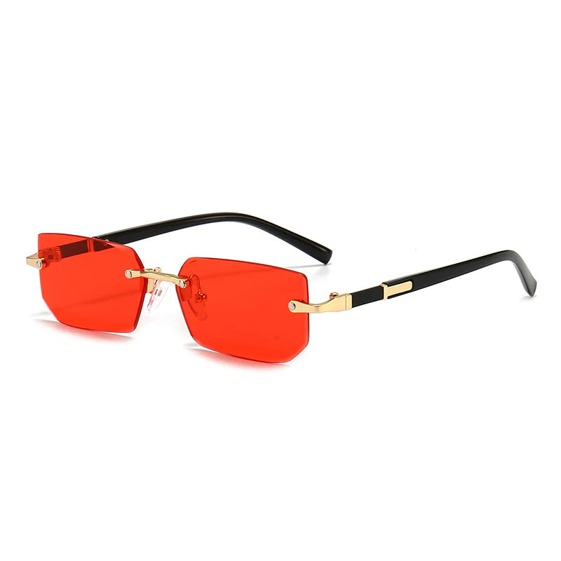 Rimless Square Sunglasses
