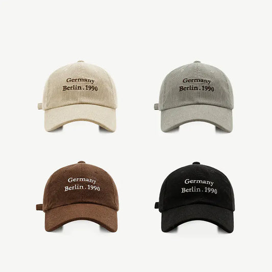 Corduroy German Baseball Hat