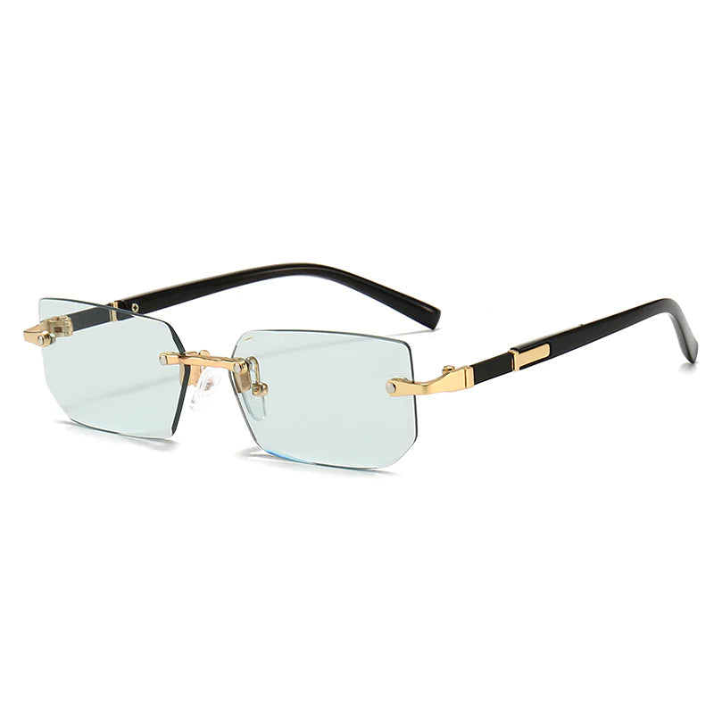 Rimless Square Sunglasses
