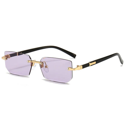 Rimless Square Sunglasses