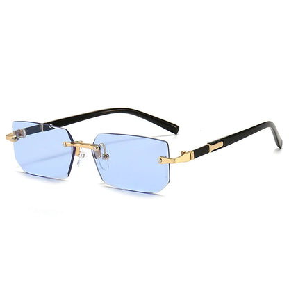 Rimless Square Sunglasses